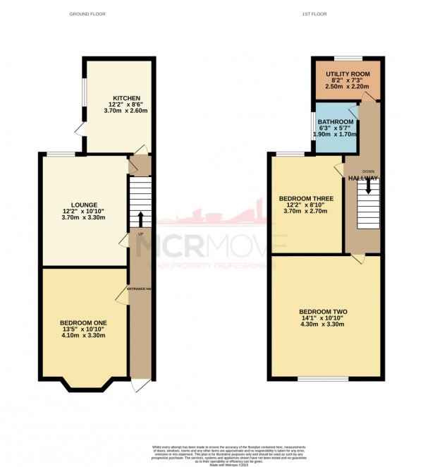 Floorplan for Hannan Road, Liverpool