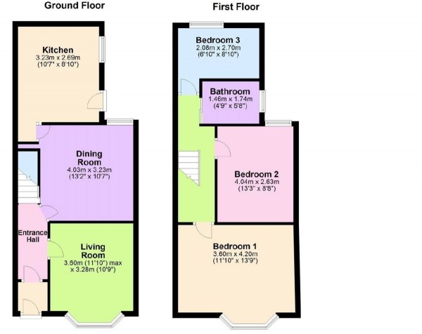 Floorplan for Ingrow Road, Liverpool