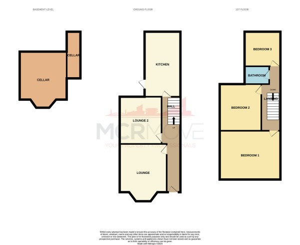 Floorplan for Slade Grove, Longsight, Manchester