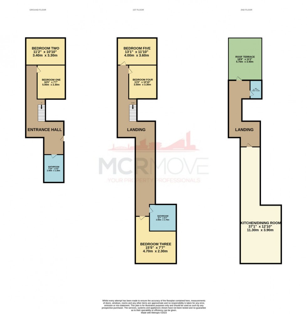 Floorplan for Wellington Road, Manchester